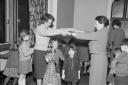 Children’s parties in 1966 - BT kids party and the local Army base 