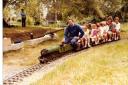 Miniature railway in Stratford Park, Stroud