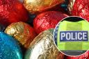 “Suspicious” chocolate Easter eggs were found outside a home in Stroud, police say (library image)