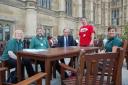 Cricklade residents lobbying North Wiltshire MP James Gray in Westminster