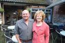 Christian and Suzanne Atkins, who live in Stroud, took over ownership of Mills Cafe in Withey's Yard in June