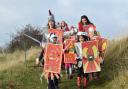 Cranham Primary School pupils took part in a Roman invasion