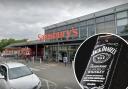 Two men have been charged with stealing alcohol from Sainsbury's in Stroud