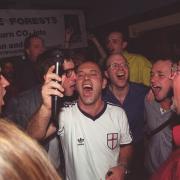 Keith Allen wrote the lyrics to the hit football anthem (Image: Press Association)