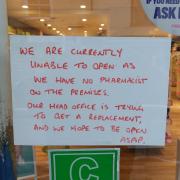 Pharmacy closed