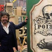 Laurence Llewelyn Bowen plays the voice of the giant