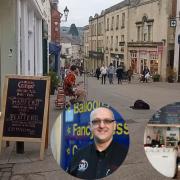 Joy as traders welcome £20m bid to transform Stroud. Inset Tony Davey and Jamie Shaw
