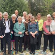 Twelve members of the Wotton Friends of Longfield group including four founder members, attended a special event at the hospice