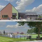 An artist's impression of the new community hub  - photo by Quattro Design Architects and Robert Hitchins 
