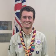 Rhys Herschell-Burns, 21, is to represent the UK in Norway at a European scouting event called Roverway next year