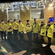 Stroud PCSOs and police cadets have been handing out crime prevention leaflets in Nailsworth