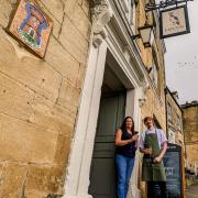 New manager Lauren Hemmings and new head chef Jake Haddon, have both taken over the running of the Falcon Inn at Painswick