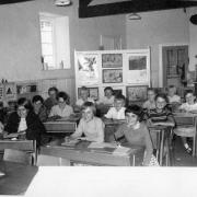 Sheepscombe School in the late 1950s