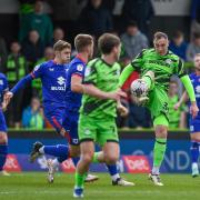 Action from the latest Forest Green Rovers game against MK Dons