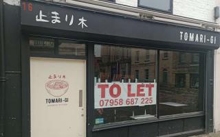 To Let signs appear at Tomari G in Stroud town centre
