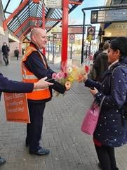 Bus company surprises passengers with flowers in Gloucester - Stroud News and Journal