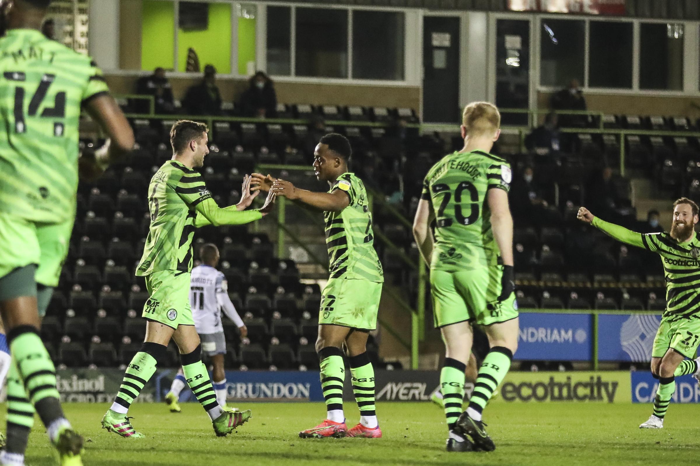 Forest Green Rovers get back to winning ways with drubbing of Colchester  United | Stroud News and Journal