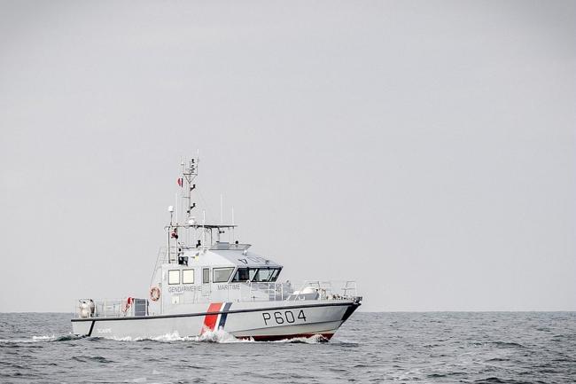 French patrol boat