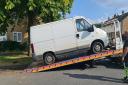 Police seize van dumped in Cotswold village