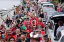 Pictures: Stroud Red Band's annual march down Horns Road