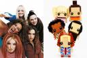 Real Spice Girls vs LEGO Spice Girls. Credit: Rankin/ LEGO