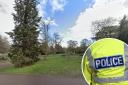 The incident happened in Pittville Park on Friday afternoon