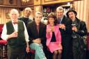Sue Holderness (Marlene) along with other Only Fools and Horses stars
