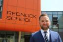 New headteacher Mike Stratford has started at Rednock School