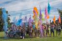 Home-Start Stroud and Gloucester’s inaugural Colour Run at Cashes Green Primary School