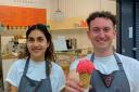 Zeynab Ayub and Lewis Ratto from Alfonso Gelateria
