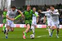 Action from Forest Green Rovers' 2-1 victory over Crawley Town in League Two