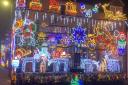 The Wearing family's spectacular Christmas light display
