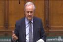 James Gray makes his position clear on armed forces cuts during a House of Commons debate