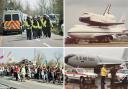 Protests, Concorde and Space Shuttle - 27 archive pictures from RAF Fairford