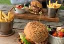 Burgers served at The Old Lodge in Stroud (Tripadvisor)