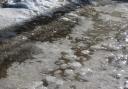 Icy pavements