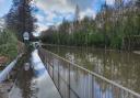 Image of flooding at Ebley bypass by Bryan Harper