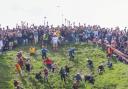 First pictures of cheese rolling celebrations