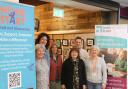 Pictures from pop-up support shop held in Stroud last week