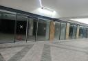 Empty unit at Five Valleys Shopping Centre