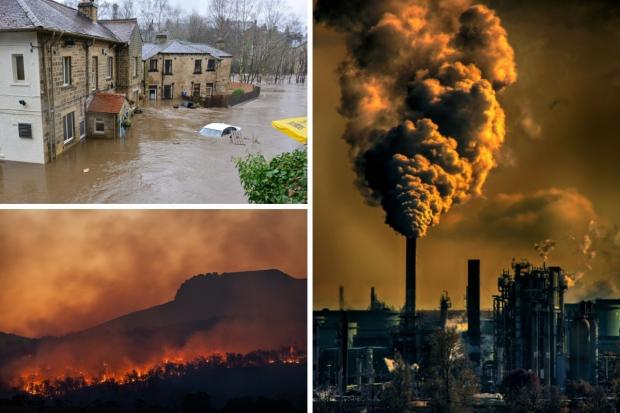 God 'sits on his hands and does nothing' in the face of the climate emergency