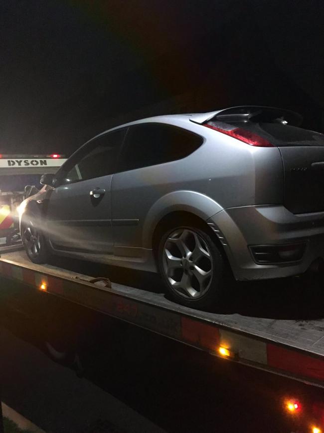 Car seized in Bourton-on-the-Water