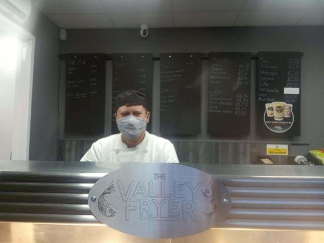Valley Fryer opened this week - it is the latest fish and chips outlet in Stroud