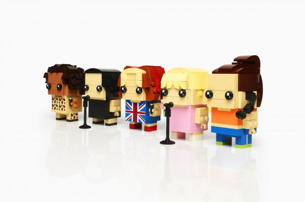 Stroud News and Journal: LEGO Spice Girls tribute. Credit: Rankin/ LEGO