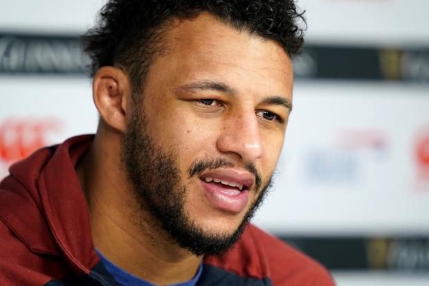 Stroud News and Journal: Courtney Lawes has completed his return to play protocols and comes into contention to face Wales next week. Picture: PA