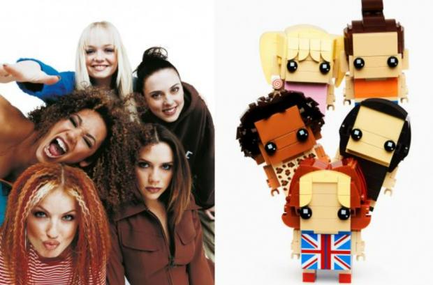 Stroud News and Journal: Real Spice Girls vs LEGO Spice Girls. Credit: Rankin/ LEGO