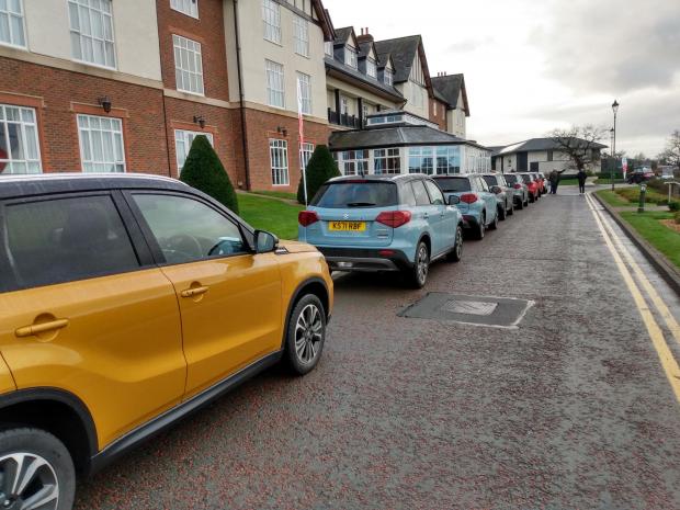 Stroud News and Journal: The full hybrid Suzuki Vitara on test in Cheshire and Wales during the launch event 