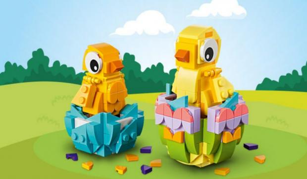 Stroud News and Journal: Easter Chicks gift. (LEGO)