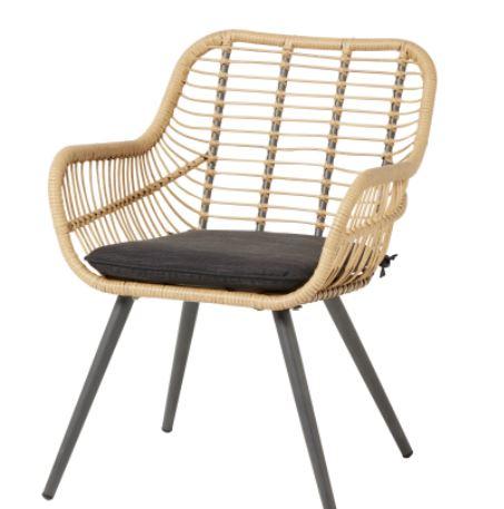 Stroud News and Journal: GoodHome Apolima Rattan effect Armchair. Credit: B&Q