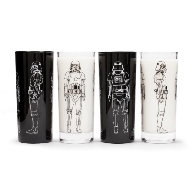 Stroud News and Journal: Star Wars Stormtrooper Set of 4 Glasses (Argos)